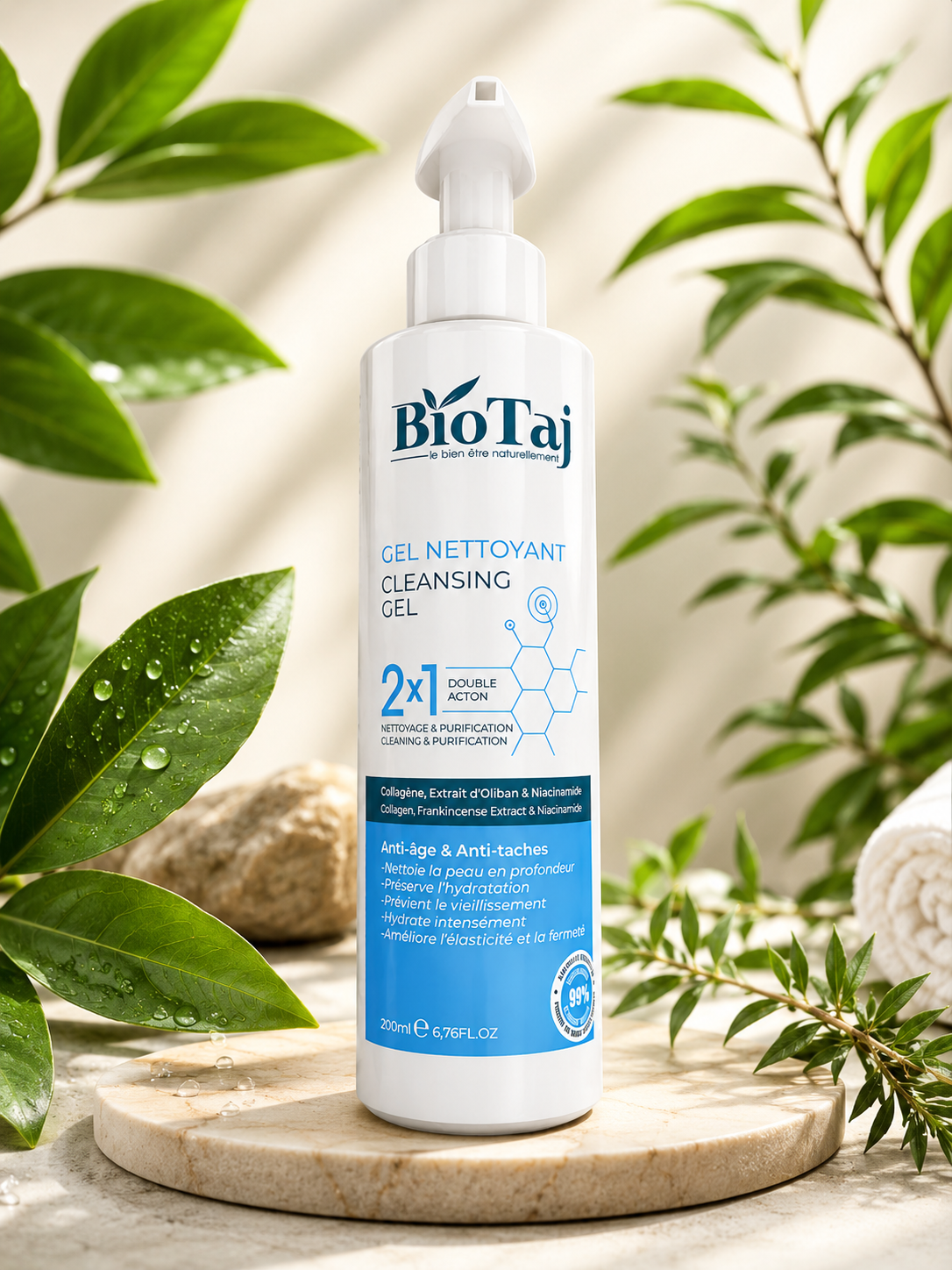 Gel Nettoyant 2-en-1 Double Action