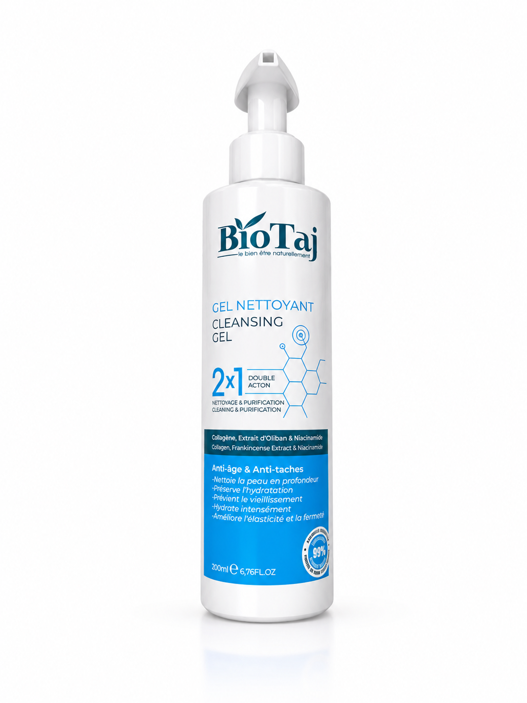 Gel Nettoyant 2-en-1 Double Action