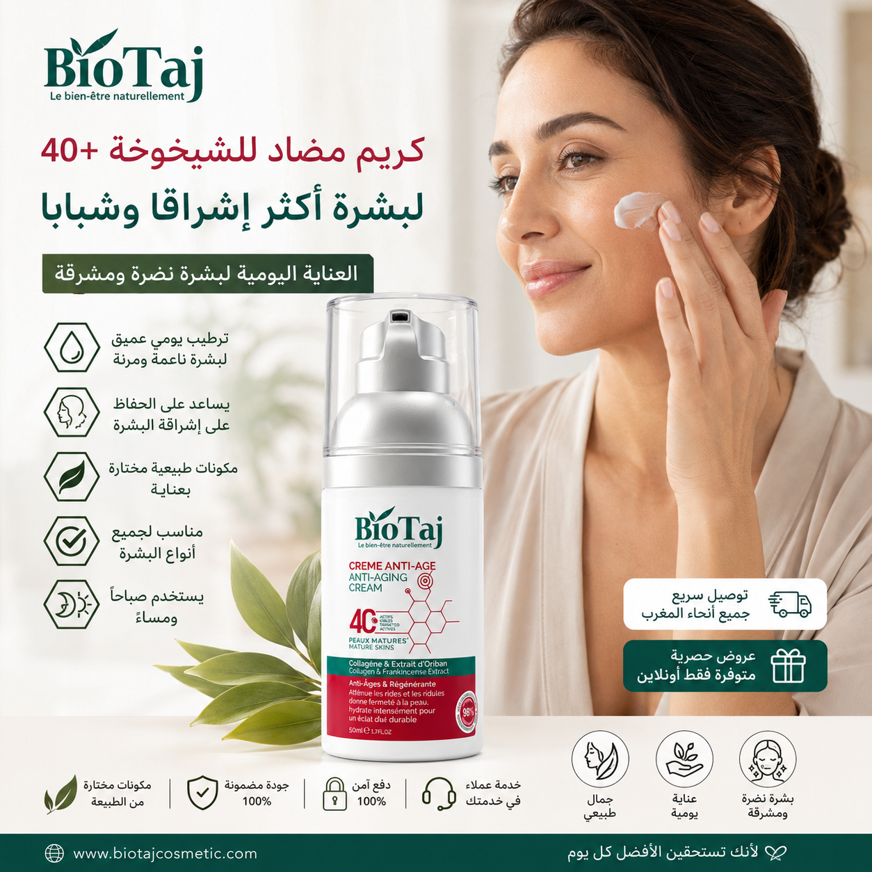 Crème Anti-Âge 40+